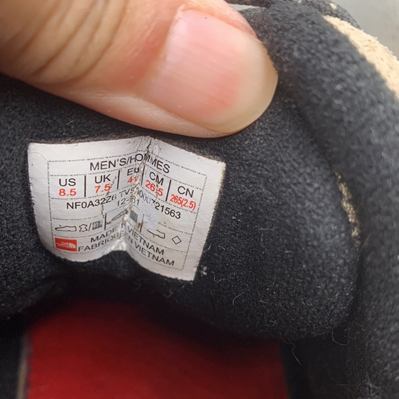 The North Face Men's Storm Ill Waterproof Shoes Size 8.5 - Picture 5 of 7